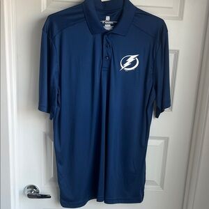Tampa Bay Lightning Polo Shirt with Logo